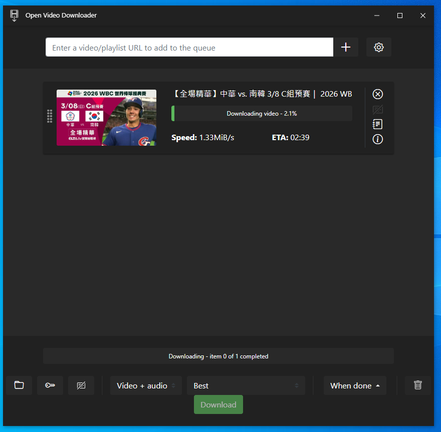 Open Video Downloader 8